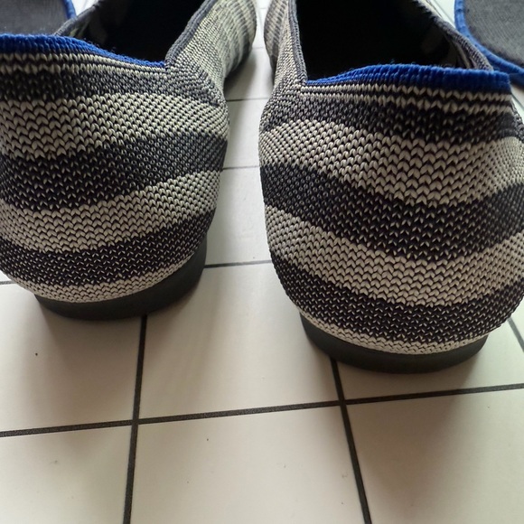 Rothy's Black and White Striped Flats - Picture 5 of 7